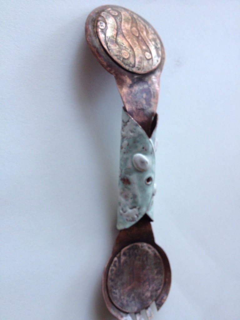 Enamel spork