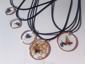 blue bonnet and herb jewelry