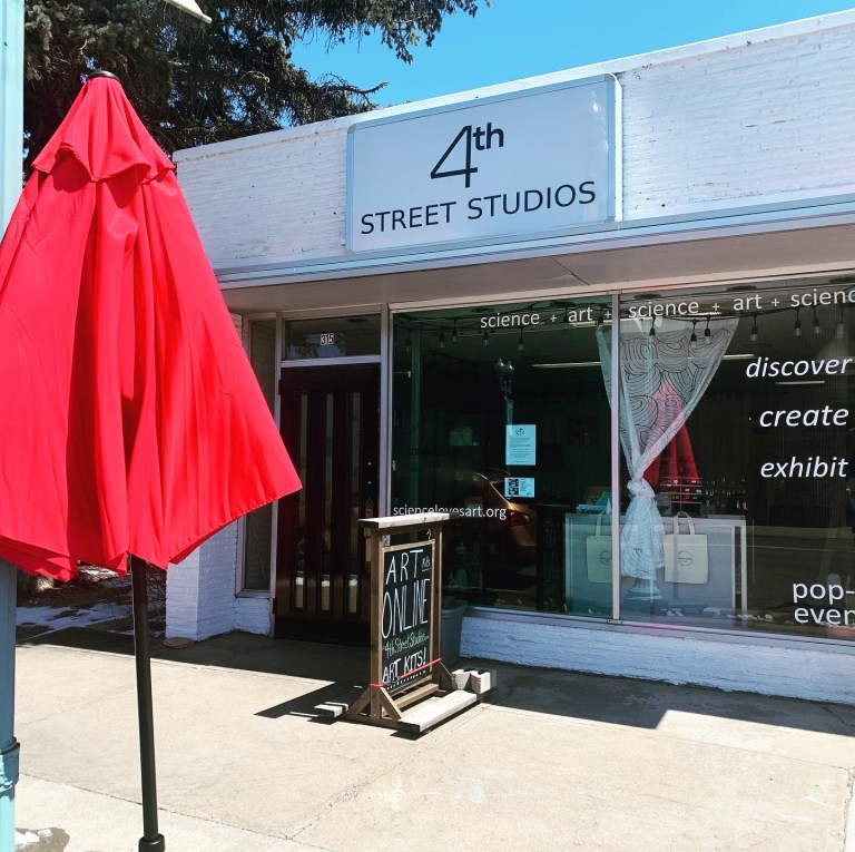 4th st front of studio 2020